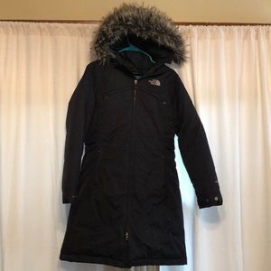 North Face Black Women’s Parka Jacket, size S